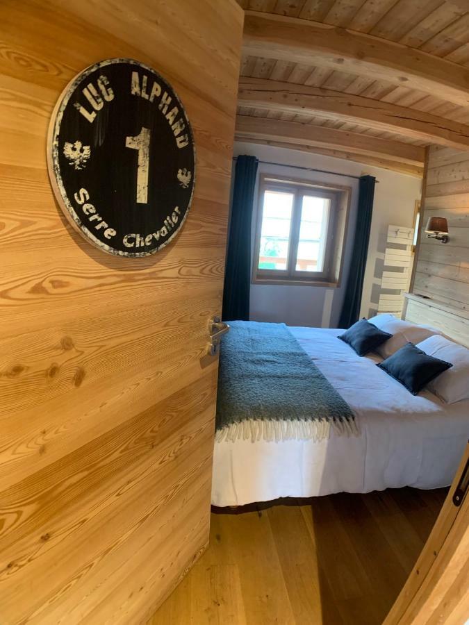 Le Gabion, Luxueux Appartement Avec Sauna, Serre Chevalier Vallee Saint-Chaffrey Exteriör bild
