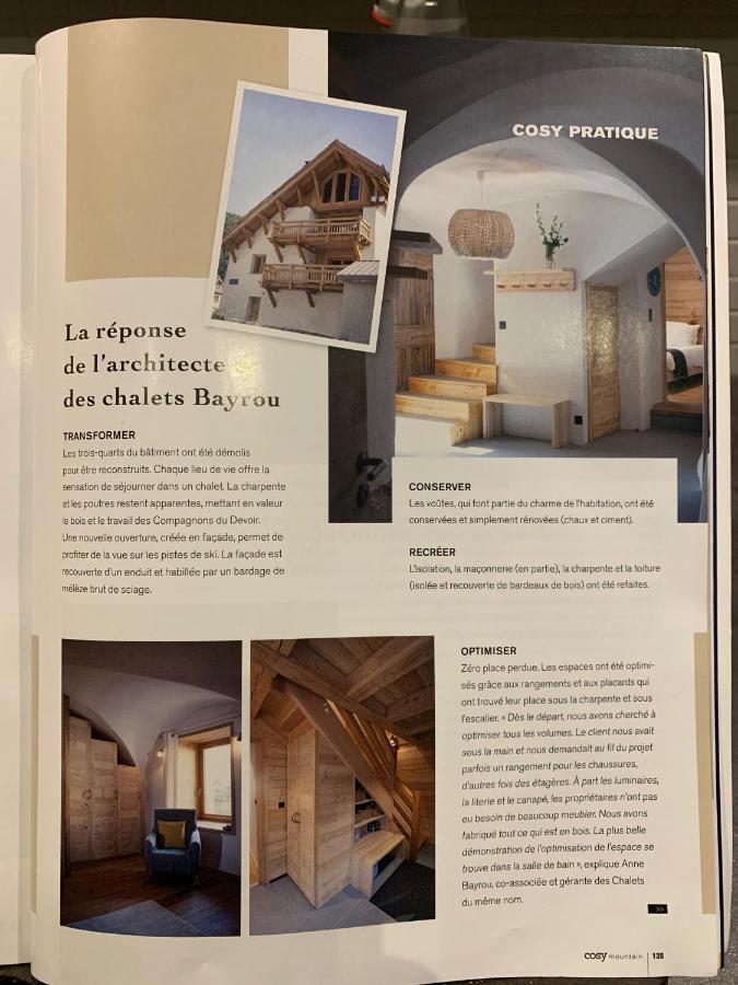 Le Gabion, Luxueux Appartement Avec Sauna, Serre Chevalier Vallee Saint-Chaffrey Exteriör bild